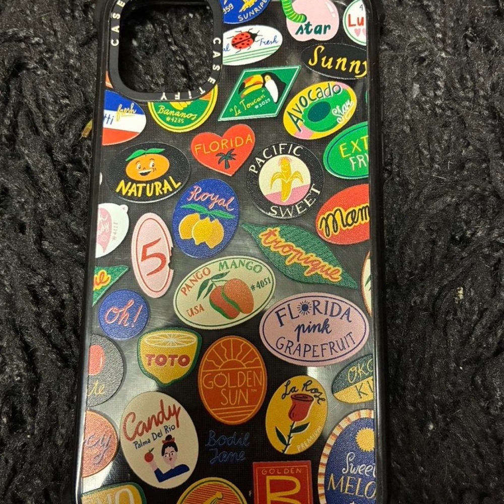 iPhone 11 Casetify Fruit Sticker Collage Case